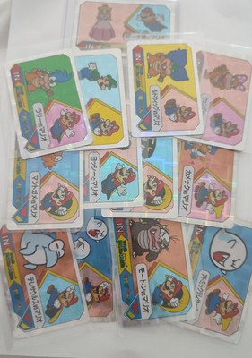 Super Mario World Banpresto 1992 Holo Karten - Full Set x13 - Japan