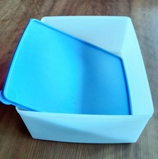 TUPPERWARE Gefrierdepot großer Gefrierbehälter XXL Jumbo blauer Deckel 6 Ltr