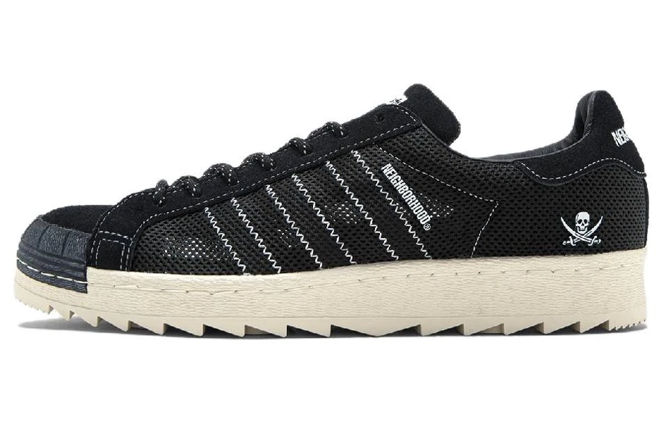 CLOT x Neighborhood x adidas Superstar Black for Sale