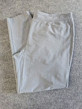 Eileen Fisher Crepe Stretch Pull On High Waist Pants Steel Color Women's 1x