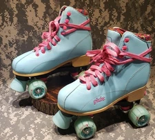 Roller Derby Girl Pixie Adjustable Fashion Roller Skates Youth 3 - 6