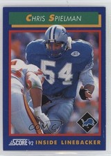 1992 Score Chris Spielman #5 13vc
