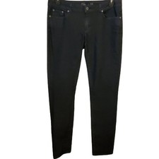 PrAna Black Women's Jeans Pants Low Rise Slim Leg Denim Stretch Size 10