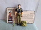 G.I. Joe ARAH MINTY 1985 Flint V1 Action Figure Complete w/ File Card
