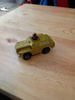 VIntage 1973 Matchbox Lesney Gold Stoat Armored Vehicle Tank No. 28 RolaMatics