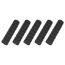 5Pcs Door Handle Cover Safety Door Knob Protector Covers Black