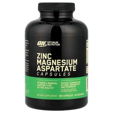 Zinc Magnesium Aspartate, 180 Capsules