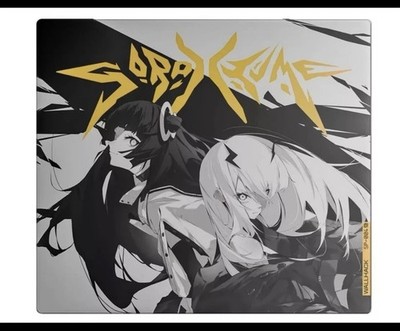 Wallhack SP-004 Twins Skypad Sora & Yume Glass Mousepad Limited