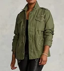 Polo Ralph Lauren US-P.R.L. Twill Military Field Cotton Jacket NWT Women’s S