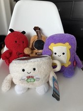 BUM BUMZ FRIENDS TV Show Set Lobster, Guitar, Peephole  Coffee Mug NWT