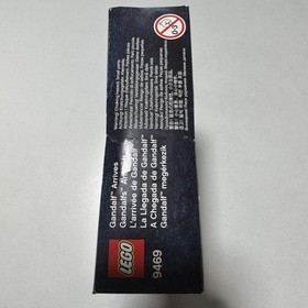 LEGO The Lord of the Rings: Gandalf Arrives (9469) 100% Complete Seal Damaged