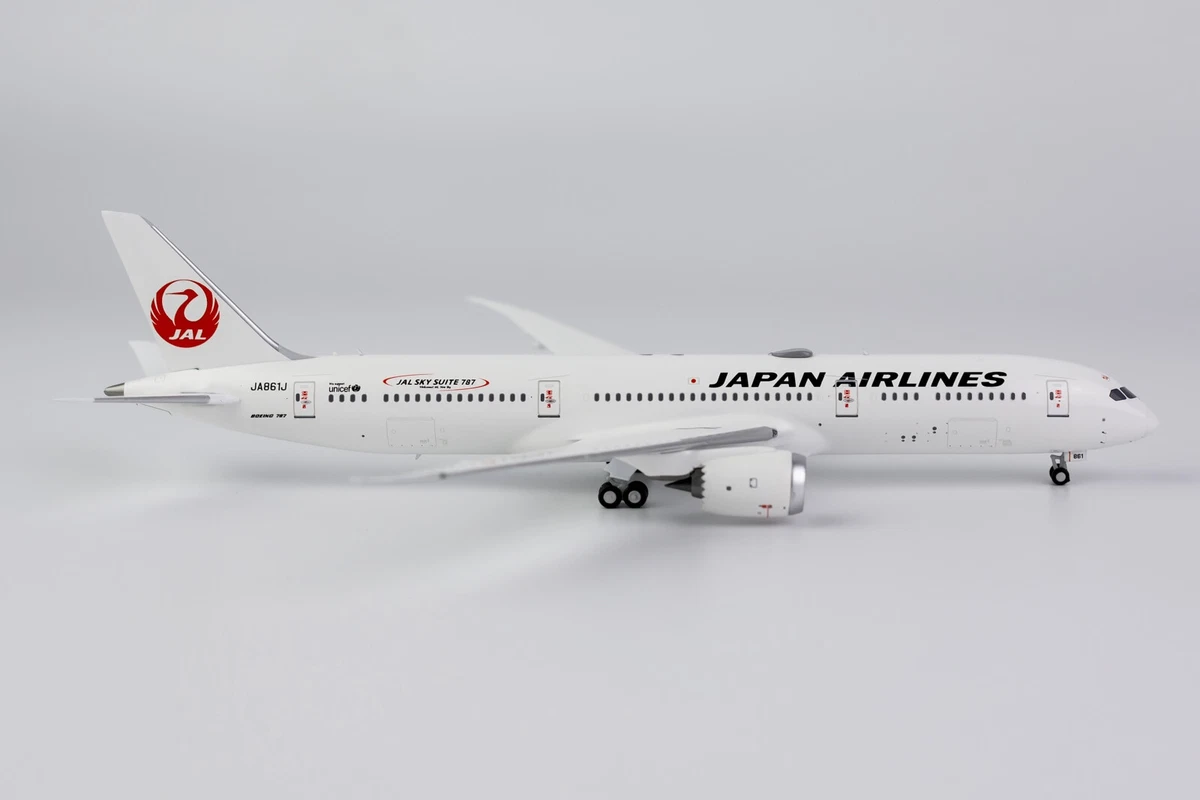 1:400 NG Model JAPAN AIRLINES BOEING 787-9 Passenger Aircraft Diecast Model