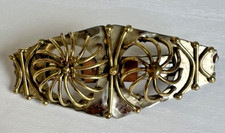 Hand Solder Artist Made Metal Barrette LSX 6830 Hair Clip Unique Vintage
