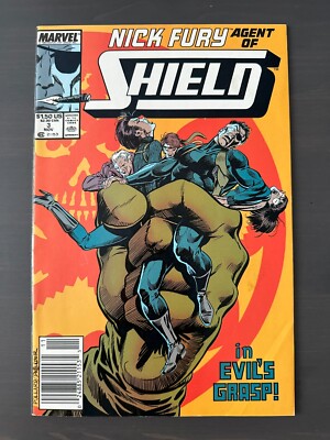 Nick Fury, Agent of S.H.I.E.L.D. #3 (Marvel Comics November 1989) Newsstand