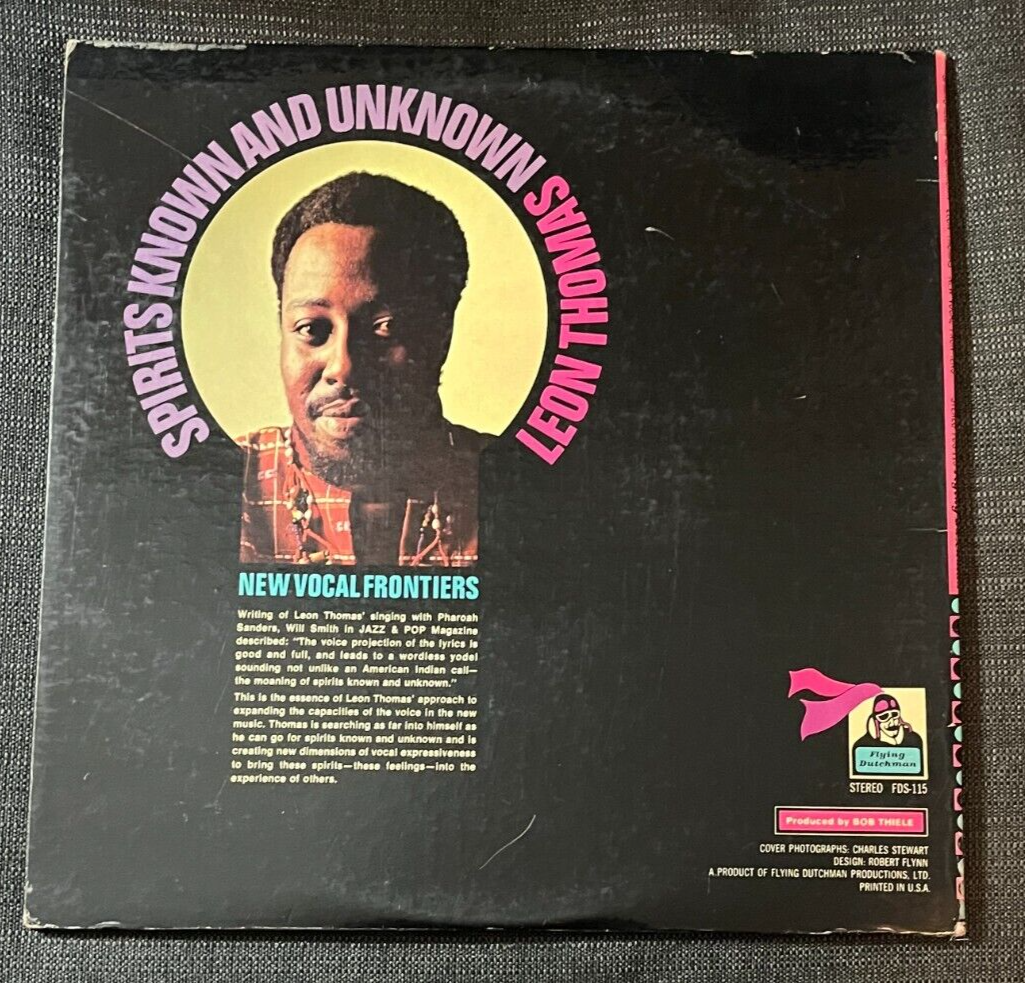 LEON THOMAS -Spirits Known and Unknown ~FLYING DUTCHMAN 115 {orig