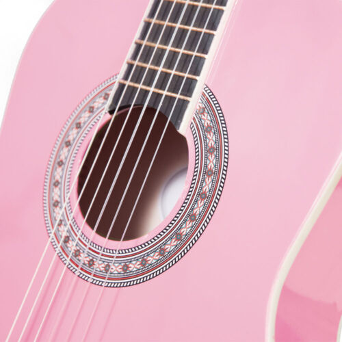 Paquete de guitarra acústica Rio 41"" o 39"" para principiantes estudiantes adultos 4/4 paquete inicial - Imagen 82 de 82