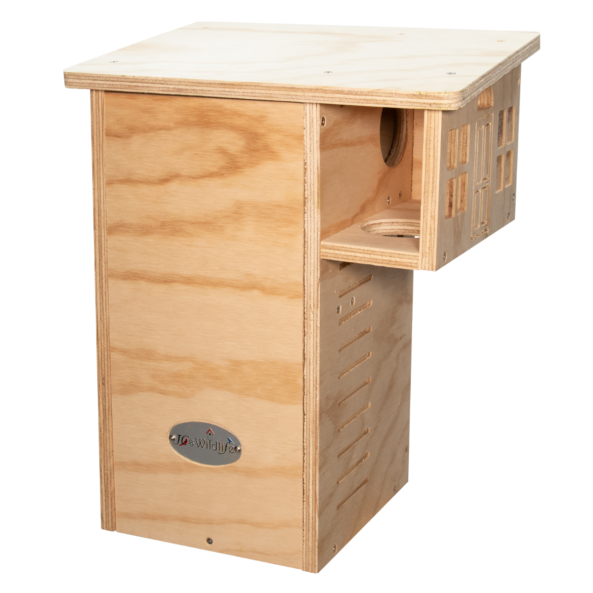 JCs Wildlife Plywood Squirrel House Nesting Box | eBay