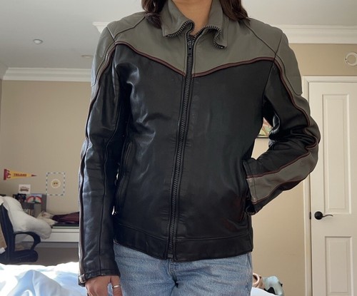 Tour Lion Motorcycle Leather Jacket