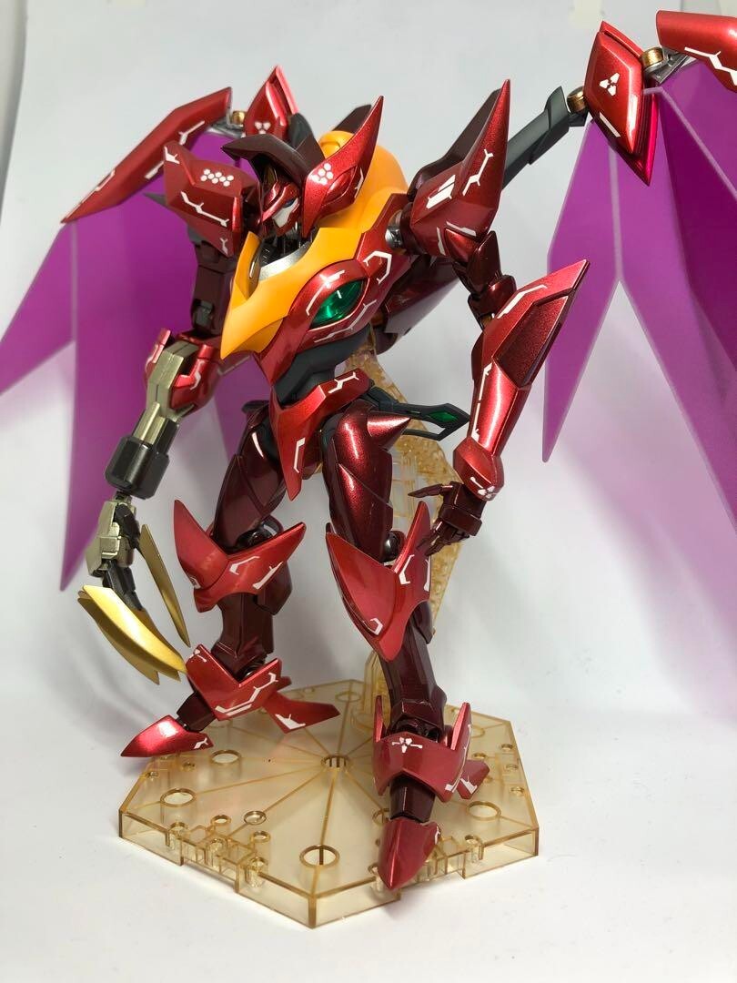 Code Geass Guren Type 08 SEITEN ALL METALLIC PAINTED BANDAI