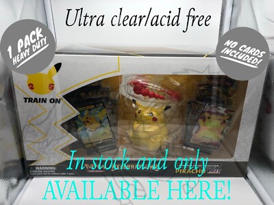 One Protecting case for Pokemon Celebrations Pikachu Vmax figure 