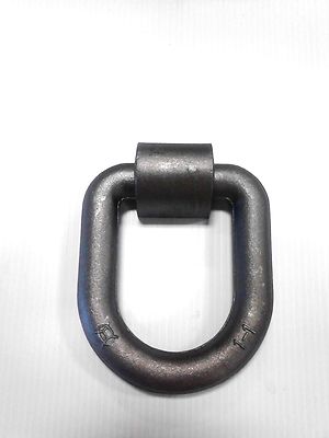 (1) Wallace Forge 5/8'' Fordged Weld-on D-Ring - 6000LB SWL /19000LB MBS Free S&H