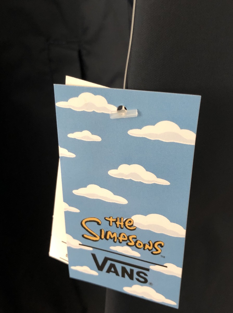 New With Tags Simpsons x Vans TORREY Jacket, Size XL | eBay