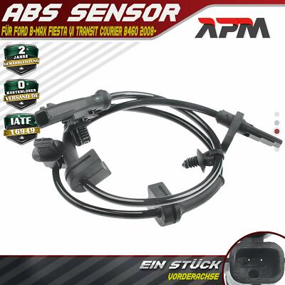 1x ABS Sensor Vorne für Ford B-Max Fiesta VI Transit Courier B460 2008- 1809552