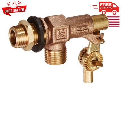1/2 Inch Bronze Float Valve with Serrated Arms - Efficient Water Level Control