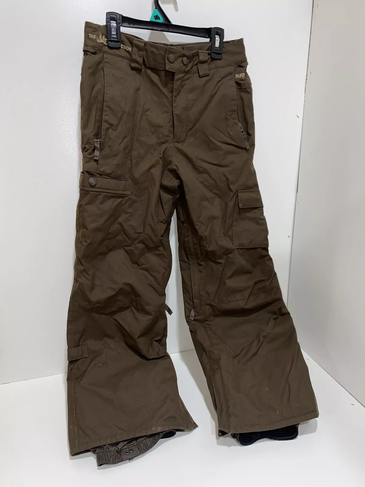 burton youth dry ride white collection ski snowboard pants