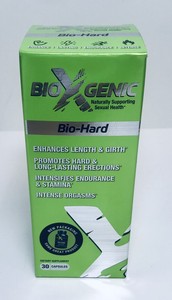 BioXGenic Bio-Hard Male Enhancement Dietary Supplement 30 Caps exp 2021 ...