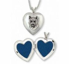 Norwich Terrier Photo Locket Jewelry Sterling...
