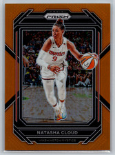 Natasha Cloud 2023 Panini Prizm WNBA Orange Prizm /99 #106 Washington Mystics