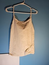 Womens Lace Trimmed Tank Top Size M