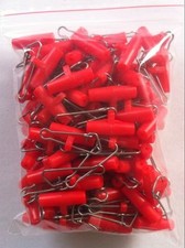 Red ZIPS SLIDER BOOMS for boat rigs sea fishing - UK seller