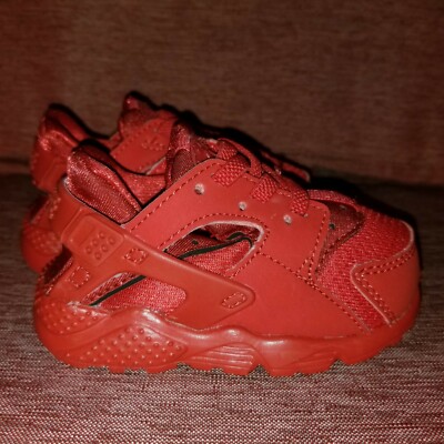air huarache run mid kids red