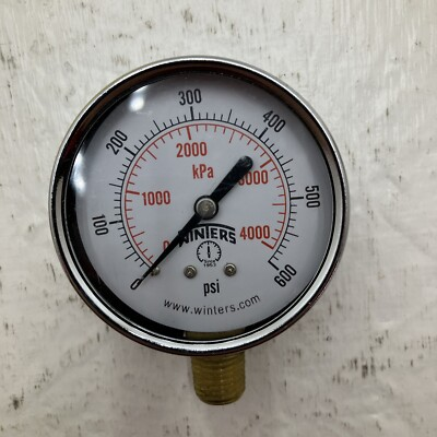 #ad Winters 2 1 2 inch Dial Size Multi Function PEM 218 1 4” NPT Dry Pressure Gauge $14.99