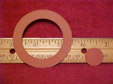 Metal Gas Can 2 Pc. Gasket Set 2.5" .75" o.d. Gas Can Gaskets