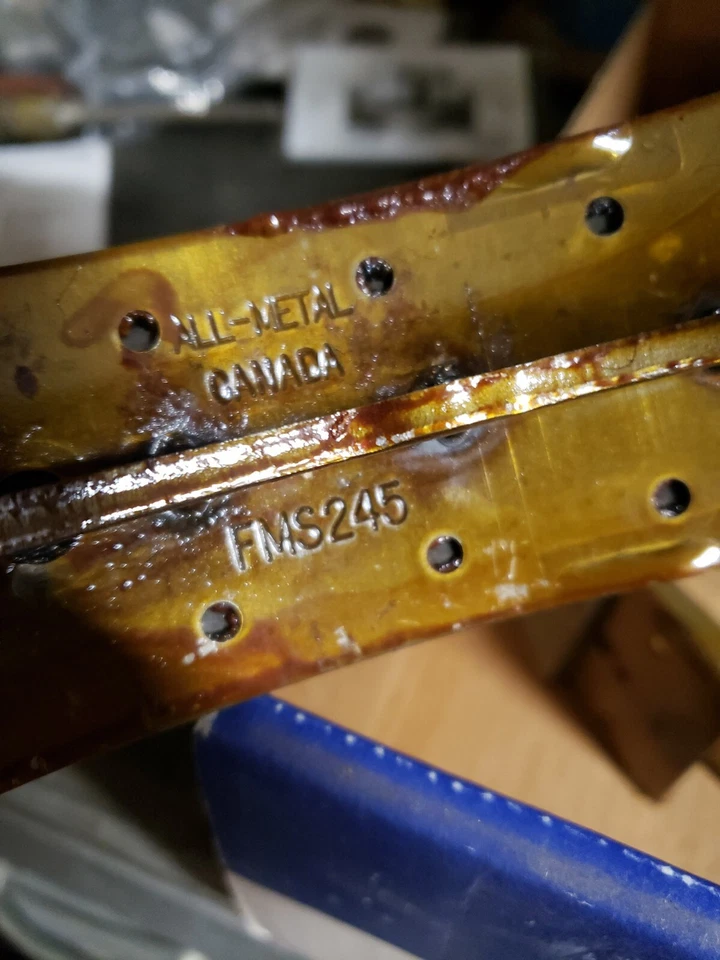 Zapata de freno de tambor trasera NORS NJA NB245 PARA 64-80 CHEVY/BUICK/PONTIAC, 66-75 CHVY TK Foto 3 de 4