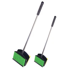 Aquarium Cleaning Sponge NEW Fish Tank Brush Scrubber Algae Remover LONG HANDLE