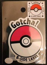 Pokemon B-Side Label Sticker Pokeball Waterproof US SELLER