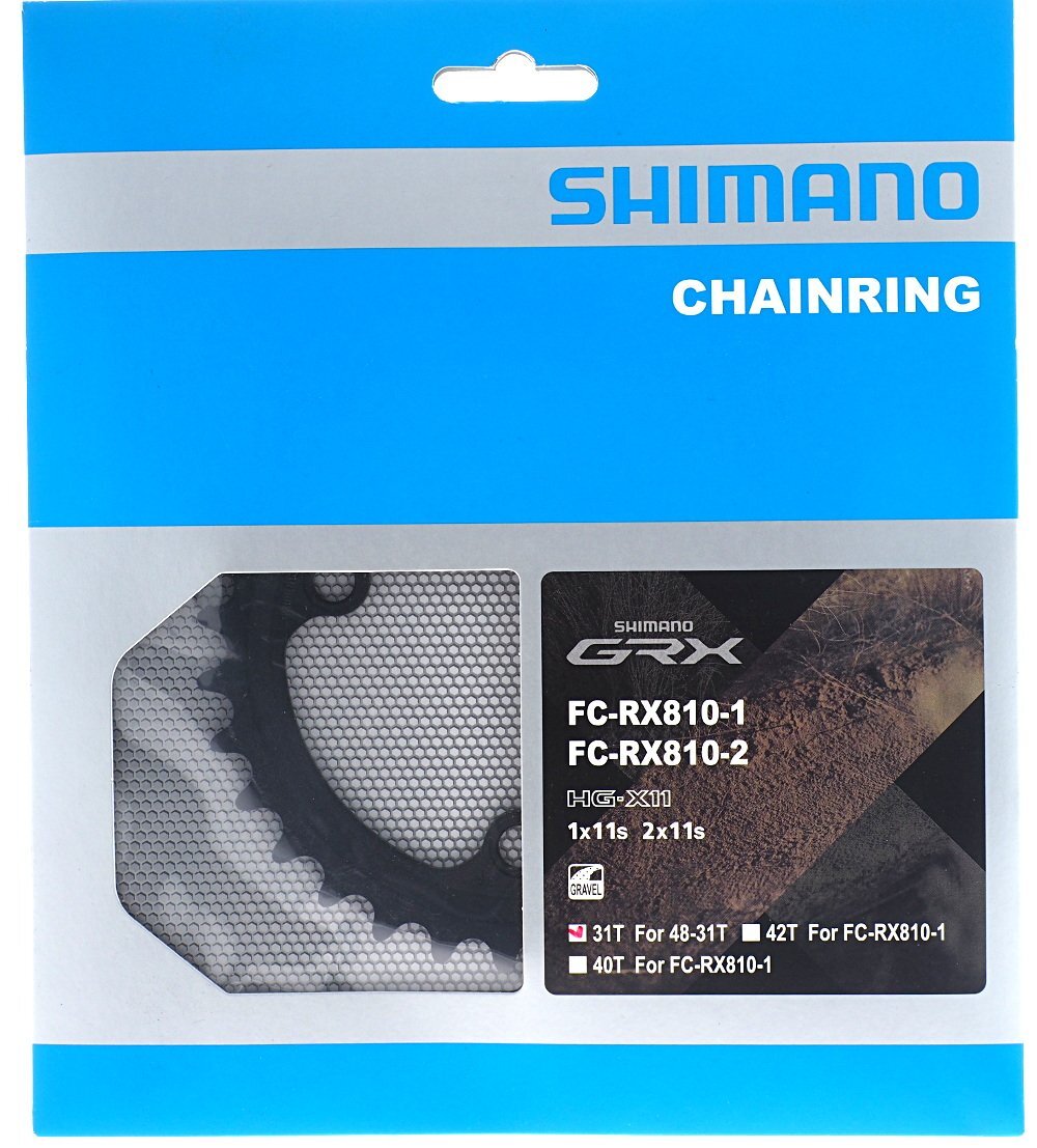 Shimano GRX FC-RX810-2 2x11 Speed CRANKSET 31T Chainring for 48