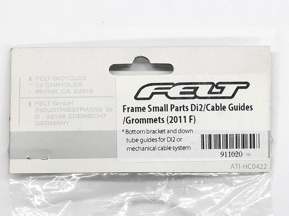 Kit de piezas de cuadro de fieltro para bicicletas serie F guías de cable Di2 2011 2012 2013 2014 2015 Foto 4 de 4