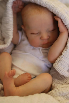 NPK 19 Zoll Levi Reborn Puppe Neugeborenes Baby 3D Haut mehrere Schichten Malerei sichtbar