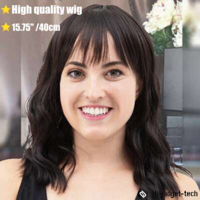 US Women Full Wig Brazilian Remy Human Hair Body Wave Lace Front Human Hair Wigs