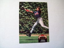 DEION SANDERS 1992 TOPPS STADIUM CLUB #15 ATLANTA BRAVES MLB BASEBALL