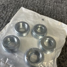 Lot Of 5 Raco 1143-5 1 X 12 Steel Reducing Bushing For Rigid Imc Conduit