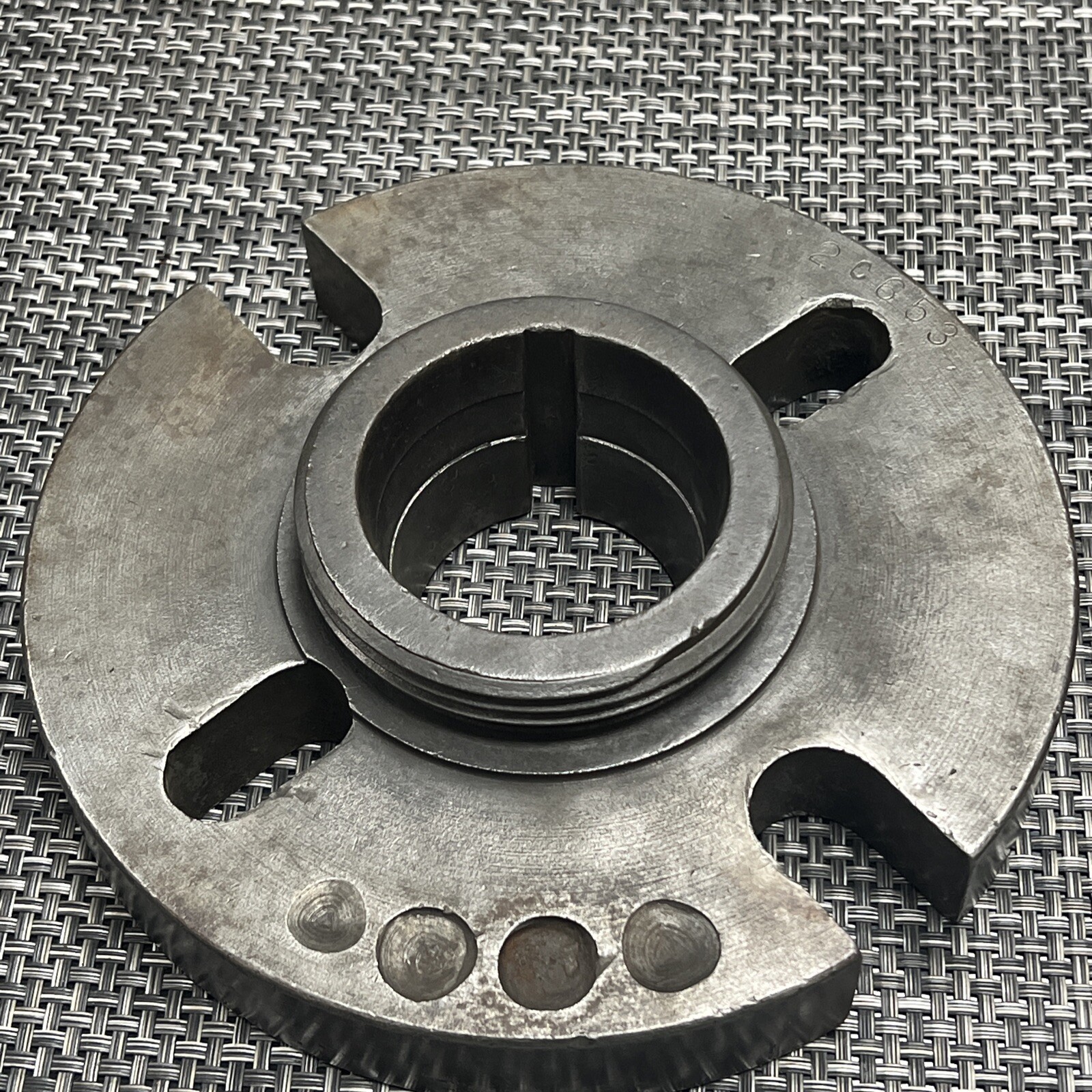 Heavy Duty 8” Metal Lathe Face Plate w/ L00 Mount (4-A)