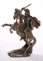 Bronzed Finish Alexander The Great On Horseback Statue, New, Free Shipping on sale Bronzed Finish Alexander The Great On Horseback Statue, New, Free Shipping on sale