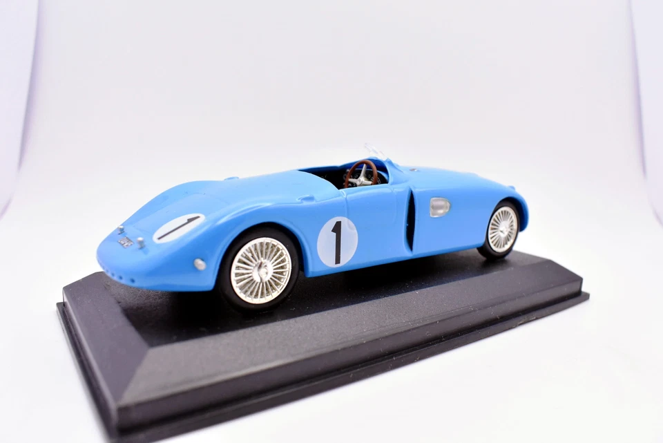 Modellino auto Formula 1 F1 scala 1:43 Bugatti 57 C IXO modellismo statico asta - Immagine 4 di 4