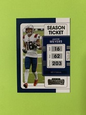 Panini Contenders Season Ticket Optic 2021 Jakobi Meyers #68 New Out Of Box